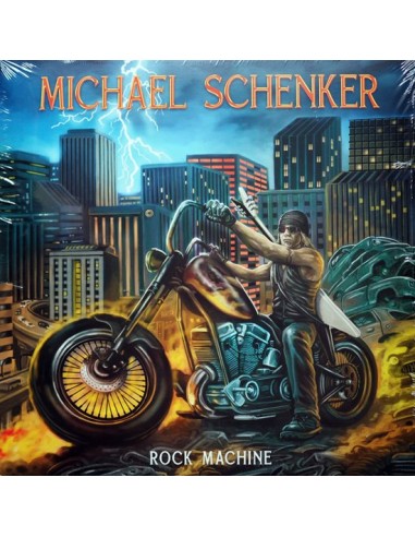 Schenker, Michael : Rock machine (LP) blue