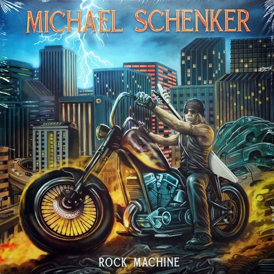 Schenker, Michael : Rock machine (LP) blue