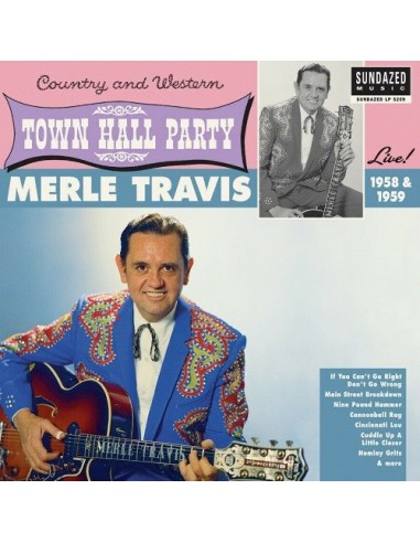 Travis, Merle : Live at Town Hall Party 1958-59 (LP)