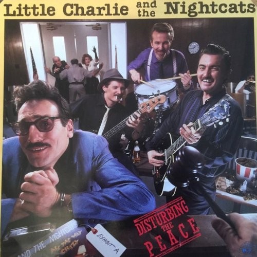 Little Charlie And The Nightcats : Disturbing The Peace (LP)