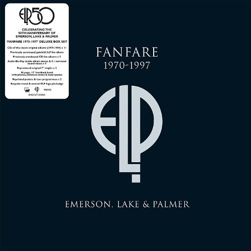 Emerson Lake & Palmer : Fanfare 1970-97 (11-CD/3-LP/Blu-ray...) Box