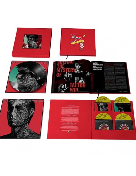 Rolling Stones : Tattoo You - 40th Anniversary (Ltd. 4CD+Picture LP Box)