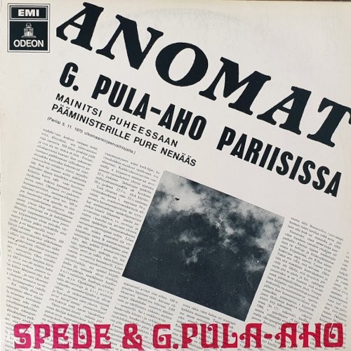 Spede & G. Pula-Aho : G. Pula-Aho Pariisissa (LP)