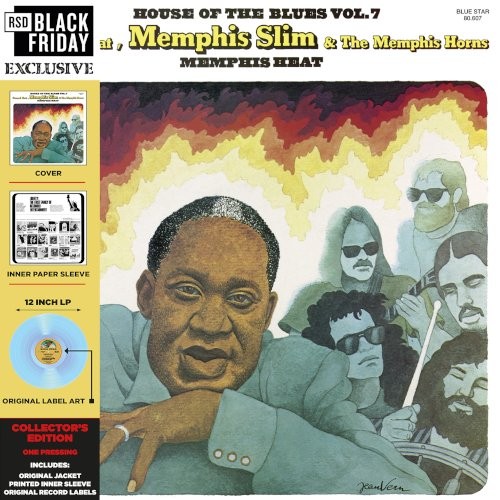 Canned Heat, Memphis Slim & The Memphis Horns : Memphis Heat (LP) Black Friday 2021