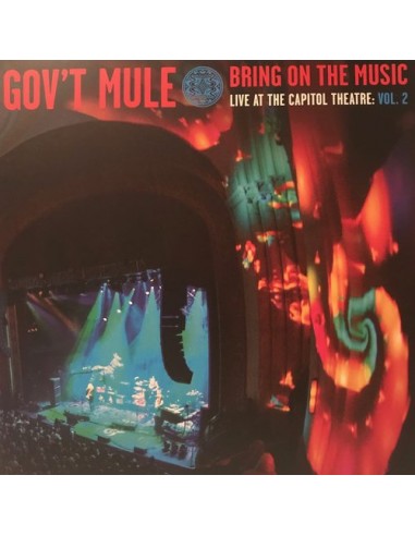 Gov\'t Mule : Bring On The Music / Live At The Theatre: Vol. 2 (2-LP) Blue Vinyl