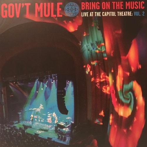 Gov\'t Mule : Bring On The Music / Live At The Theatre: Vol. 2 (2-LP) Blue Vinyl