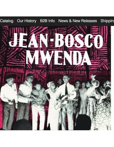 Mwenda, Jean-Bosco : Jean-Bosco Mwenda (LP)