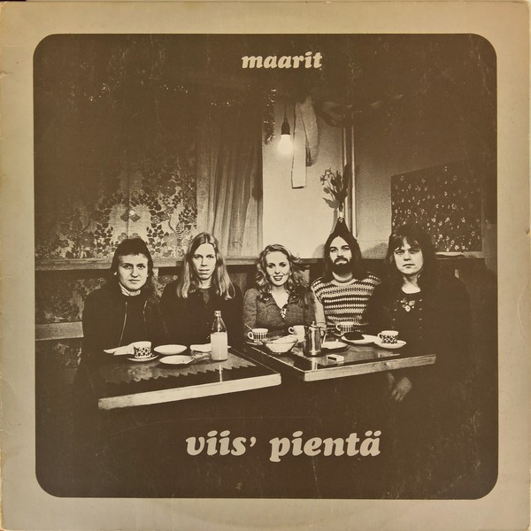 Maarit : Viis' pientä (LP) blue