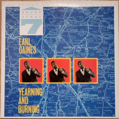 Gaines, Earl : Yearning and burning (LP)