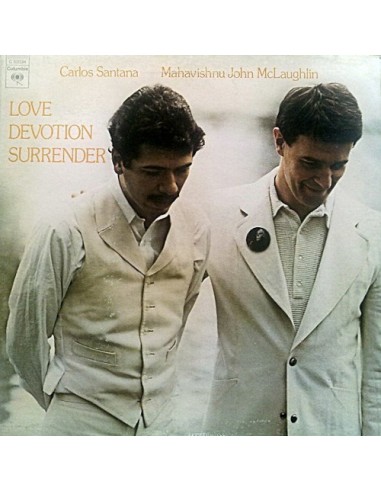 Santana, Carlos, Mahavishnu John McLaughlin : Love Devotion Surrender (LP)