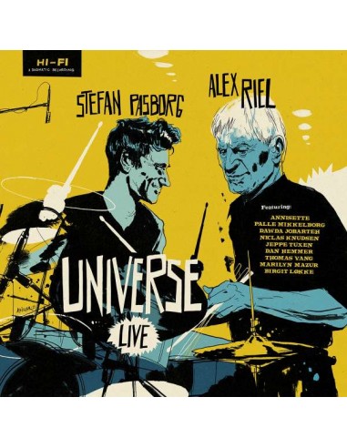 Alex Riel & Stefan Pasborg : Universe Live (LP)