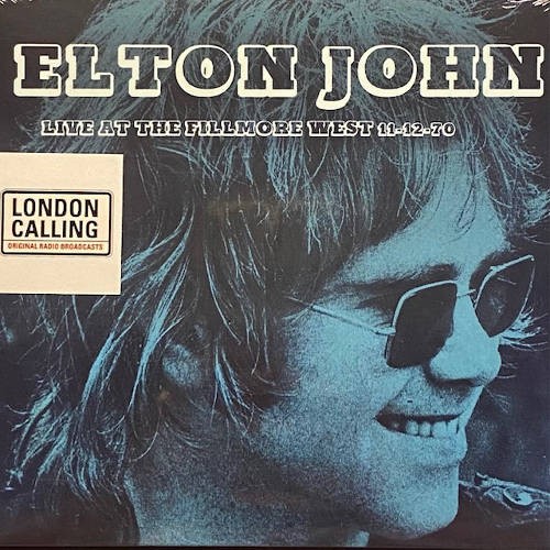 Elton John : Live At The Fillmore West 11-12-70 (CD)