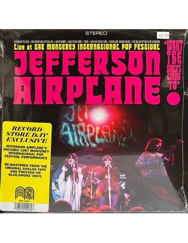 Jefferson Airplane : Captured Live At The Monterey International Pop Festival (LP) RSD Black Friday 2022