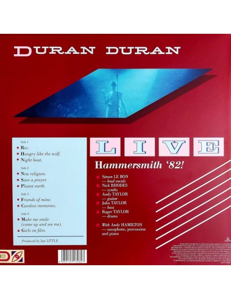 Duran Duran : Hammersmith 82 (2-LP) RSD 22