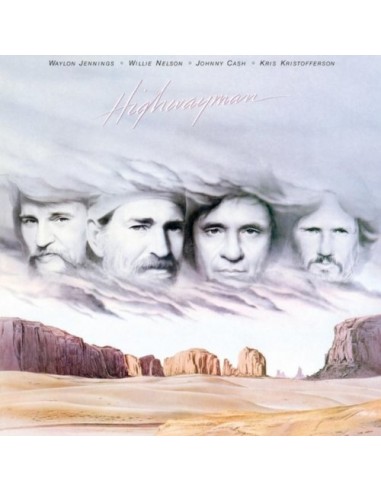 Jennings, Waylon / Willie Nelson / Johnny Cash / Kris Kristofferson : Highwayman (LP)