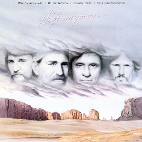 Jennings, Waylon / Willie Nelson / Johnny Cash / Kris Kristofferson : Highwayman (LP)