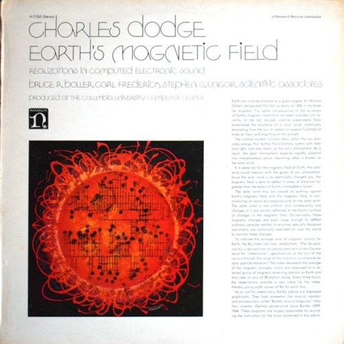 Dodge, Charles : Earth's Magnetic Field (LP)