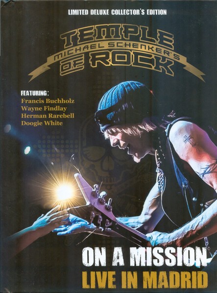Schenker, Michael Temple Of Rock : On A Mission Live In Madrid (2-CD / Blu-ray)
