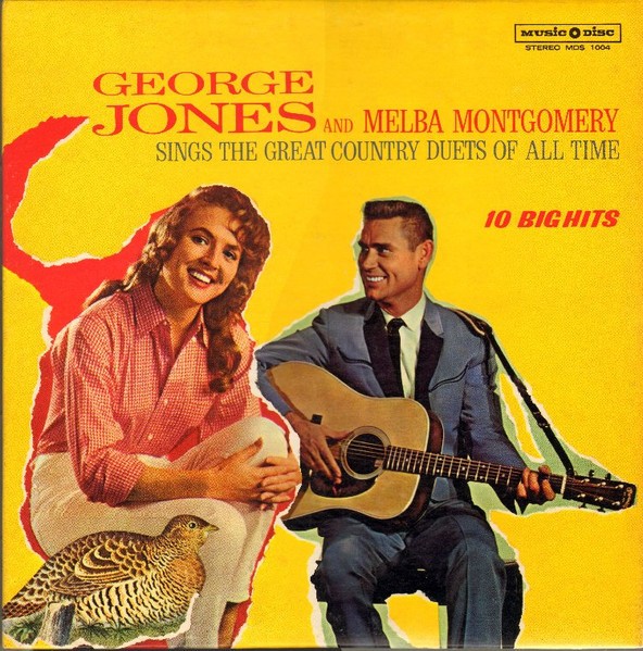 Jones, George and Melba Montgomery : Sings the great country duets of all time (LP)