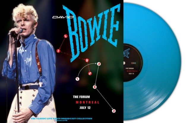 Bowie, David : Live at the Forum Montreal 1983 (Turquoise) (2-LP)