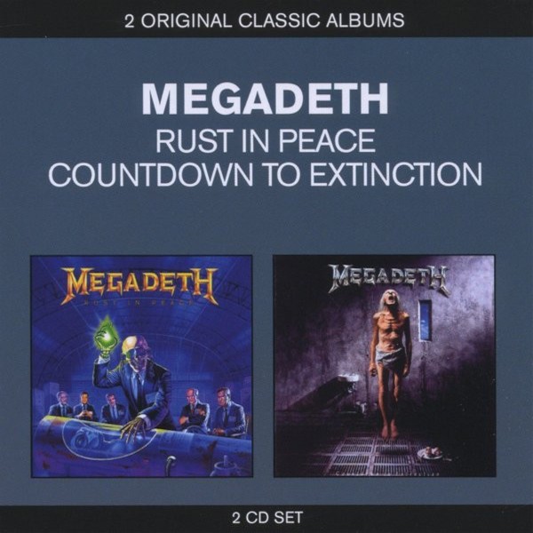 Megadeth : Rust in Peace / Countdown to Extinction (2-CD)