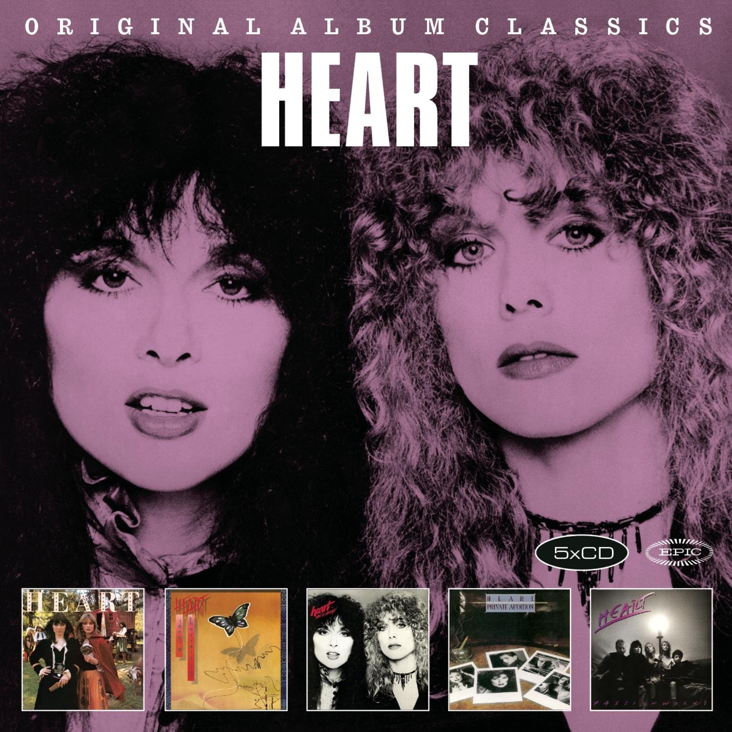 Heart : Original Album Classics (5-CD)