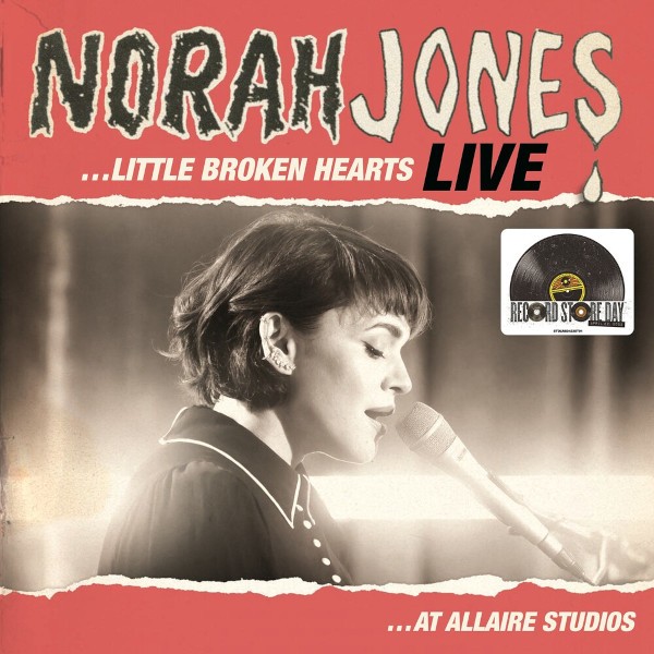 Jones, Norah  : Little Broken Hearts Live At Allaire Studios (LP) RSD 23