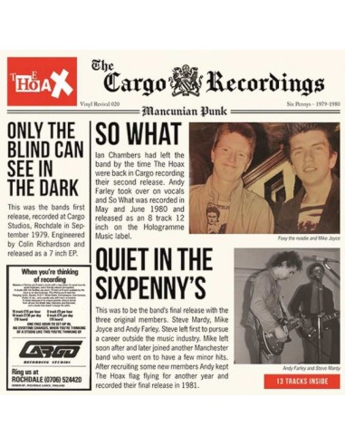 Hoax : So What - The Cargo Recordings (LP) RSD 23