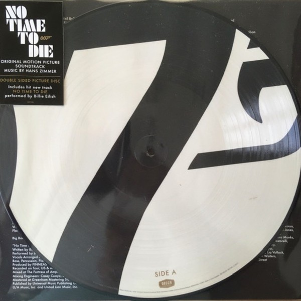 Zimmer, Hans : No Time To Die 007 Soundtrack (LP) pic.disc