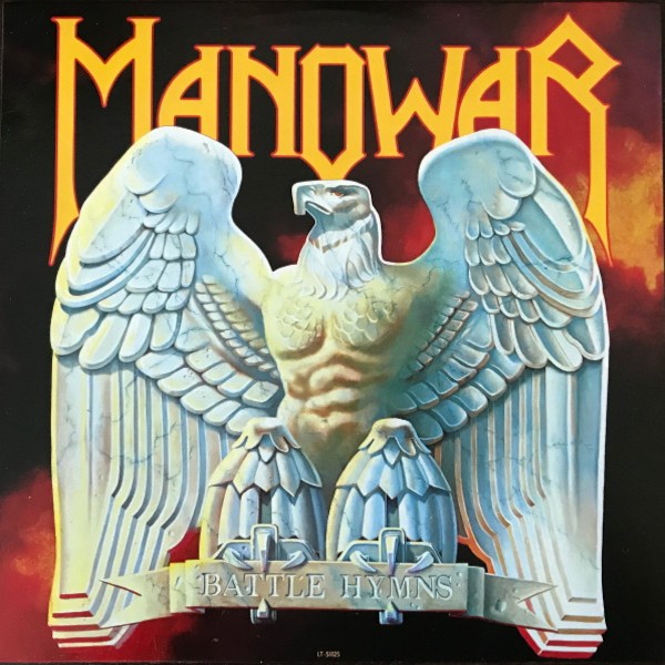 Manowar : Battle Hymns (LP) grey vinyl