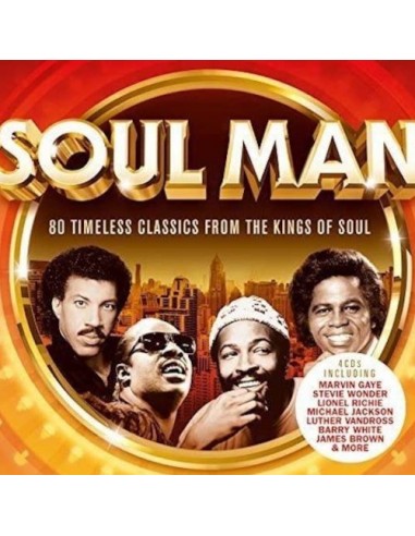 Soul Man - 80 Timeless Classics From The Kings Of Soul (4-CD)