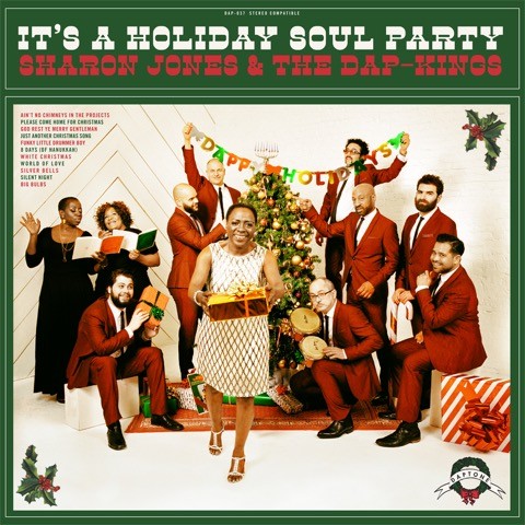 Jones, Sharon : It's A Holiday Soul Party (LP) red vinyl