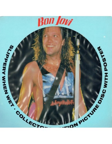 Bon Jovi : Slippery when Wet  (LP) pic. disc