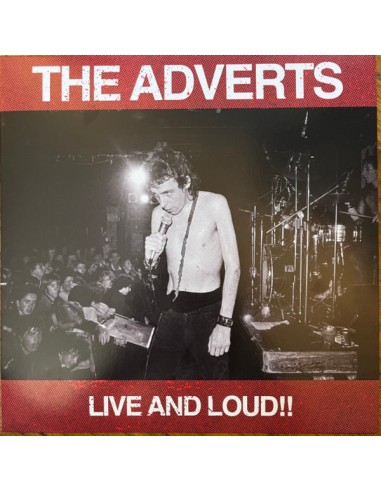 Adverts : Live and Loud!! (LP)