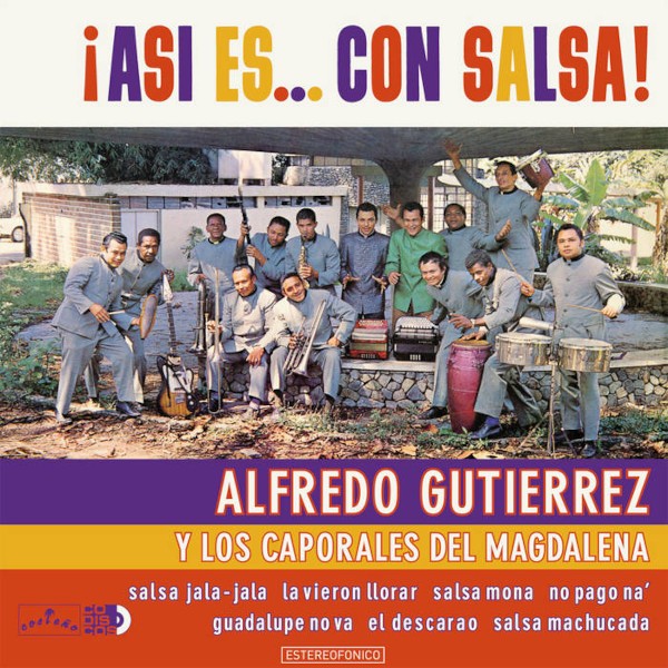 Gutierrez, Alfredo : Y Los Caporales del Magdalena -Asi es .. con salsa (LP)