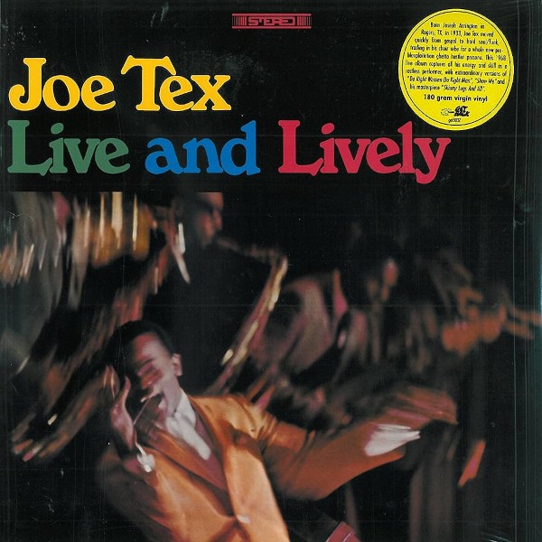 Tex, Joe : Live and Lively (LP)