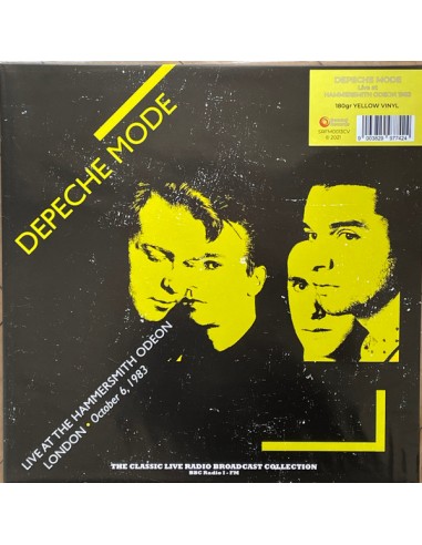 Depeche Mode : Live Hammersmith Odeon London 1983 (LP) yellow