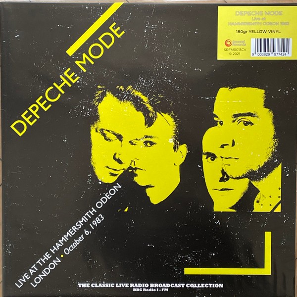 Depeche Mode : Live Hammersmith Odeon London 1983 (LP) yellow