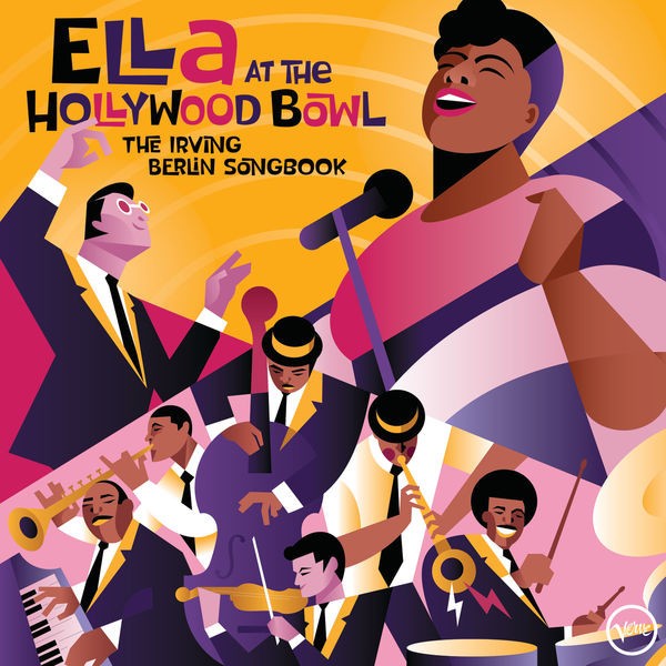 Fitzgerald, Ella : Ella at the Hollywood Bowl - Irving Berlin Songbook (LP)
