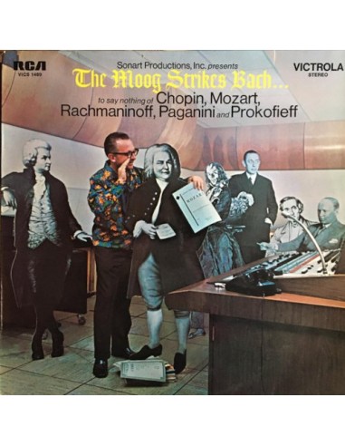 Wurman, Hans : The Moog Strikes Bach... (LP)