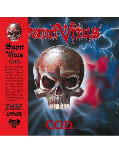Saint Vitus : C.O.D. (LP) red