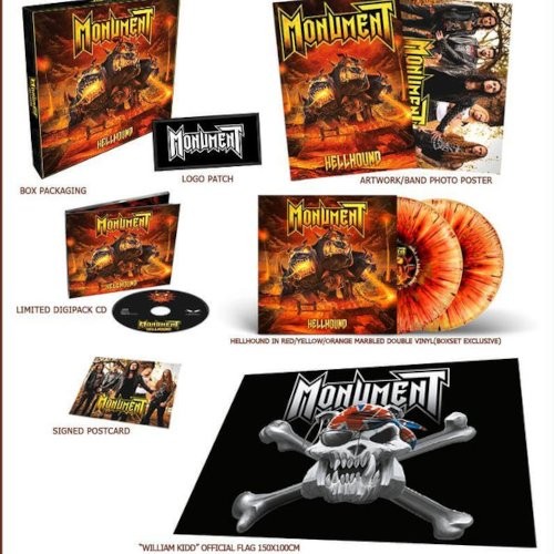 Monument : Hellhound (2-LP + CD box)