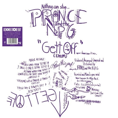 Prince & The NPG : Gett Off (12") Black Friday 2023
