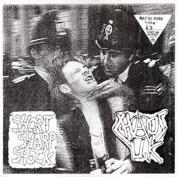 Chaos U.K. : Short Sharp Shock (LP)