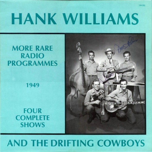 Williams, Hank : More Rare Radio Programmes (LP)