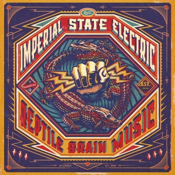 Imperial State Electric : Reptile Brain Music (LP) orange