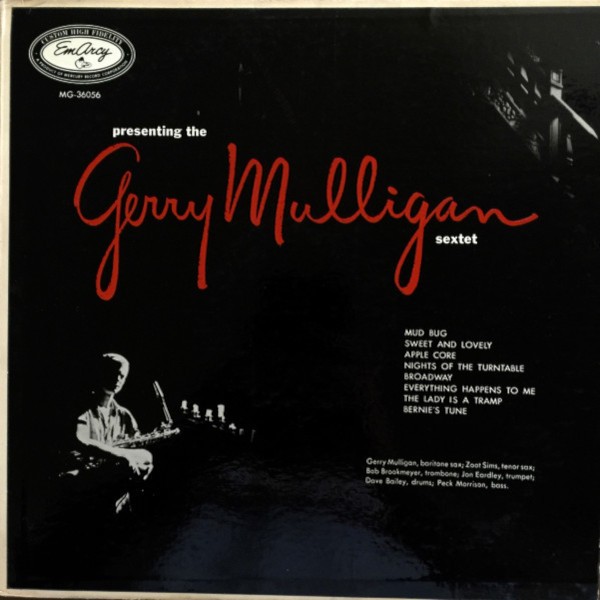 Mulligan, Gerry : Presenting the Gerry Mulligan Sextet (LP)