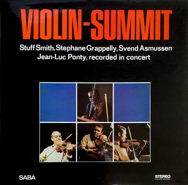 Smith, Grappelly, Asmussen, Ponty : Violin-Summit (LP)