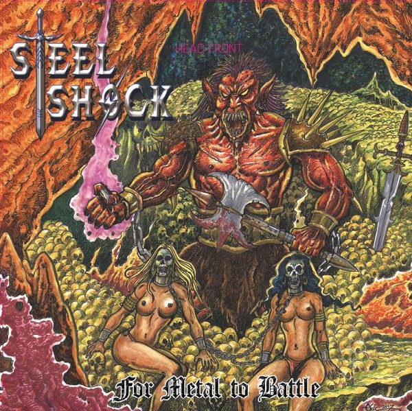 Steel Shock : For Metal to Battle (LP)