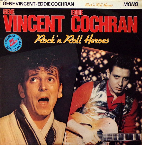 Vincent, Gene & Eddie Cochran : Rock 'N Roll Heroes (LP)